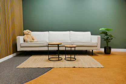Refurbished 4 Zits BePureHome Bouclé Wit