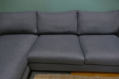 Refurbished Moderne Chaise Longue Antraciet