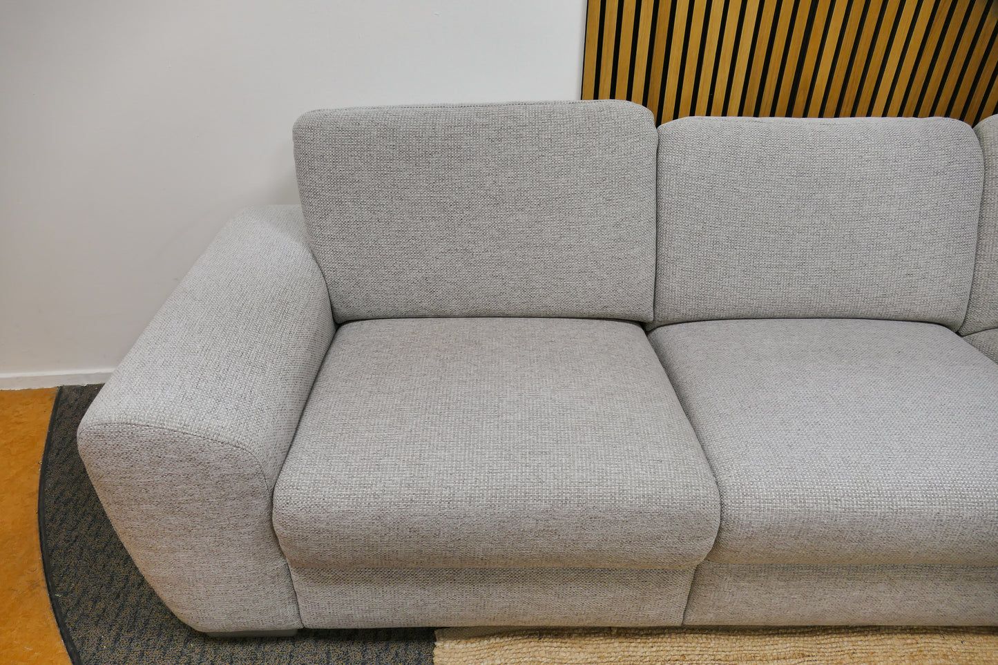 Refurbished U Bank Met Slaapfunctie en Afneembare Hoofdsteunen