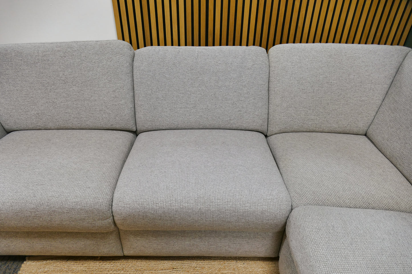 Refurbished U Bank Met Slaapfunctie en Afneembare Hoofdsteunen