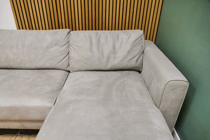Refurbished Chaise Longue Microvezel Grijs