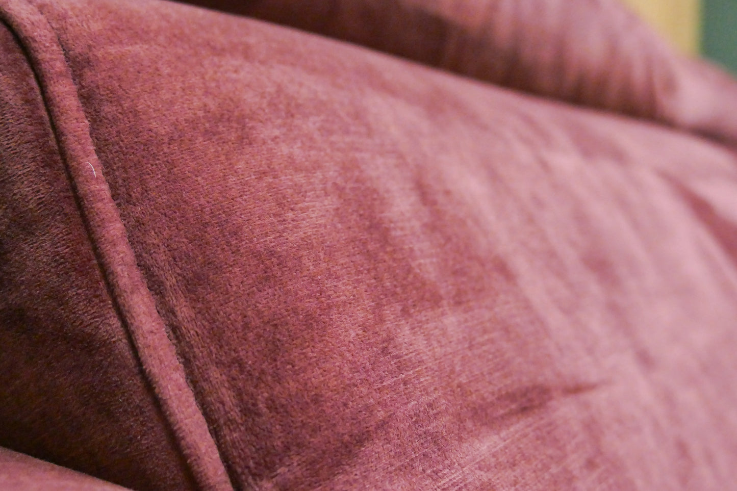 Refurbished Velvet Hoekbank Magenta Paars Zitmaxx