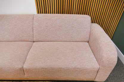 Refurbished 3 Zits bank Roze Gemeleerd
