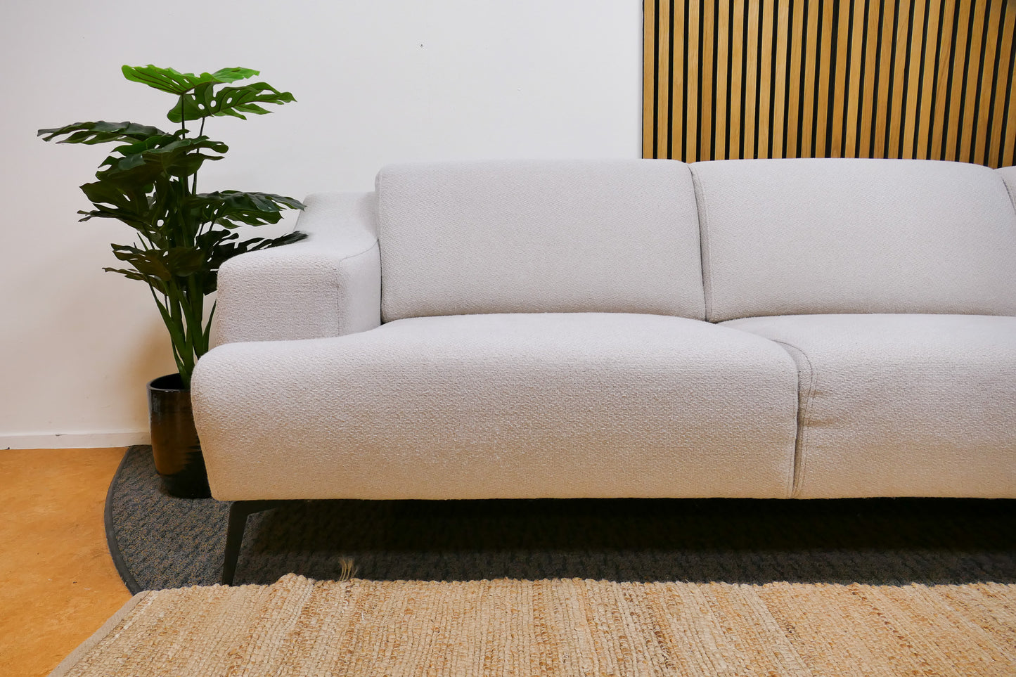 Refurbished Hoekbank Montèl Beige Gemêleerd