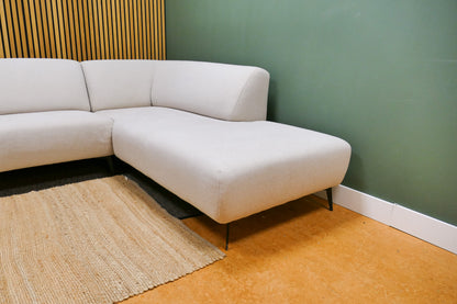 Refurbished Hoekbank Montèl Beige Gemêleerd