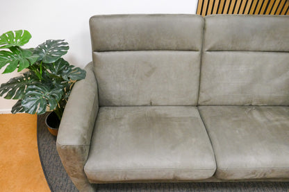 Refurbished 2,5-Zits De bommel Oxford Taupe/Groen