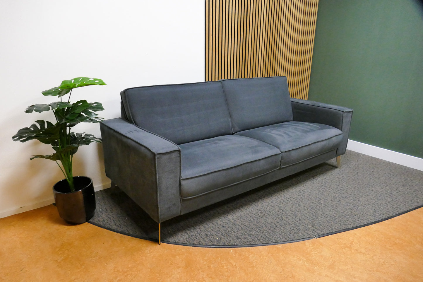 Refurbished Pronto Barrio 3-Zits Donkerblauw
