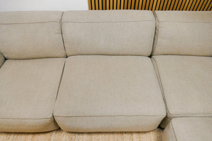 Refurbished Modulaire Hoekbank DYYK Beige/Taupe Bouclé