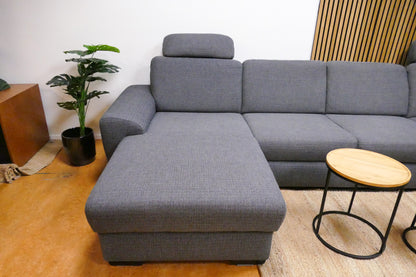 Refurbished U Bank Slaapbank Antraciet