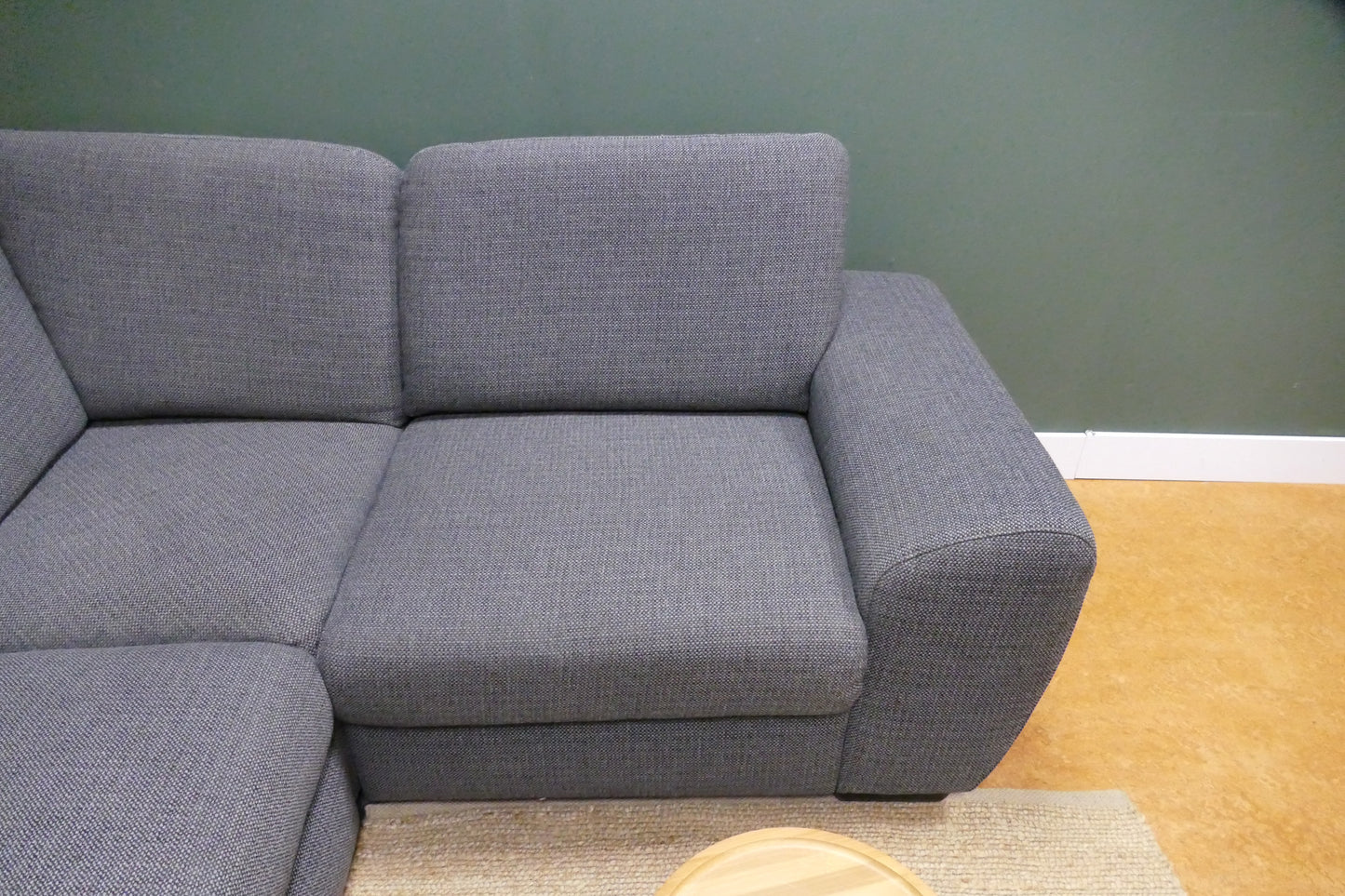 Refurbished U Bank Slaapbank Antraciet