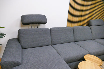 Refurbished U Bank Slaapbank Antraciet