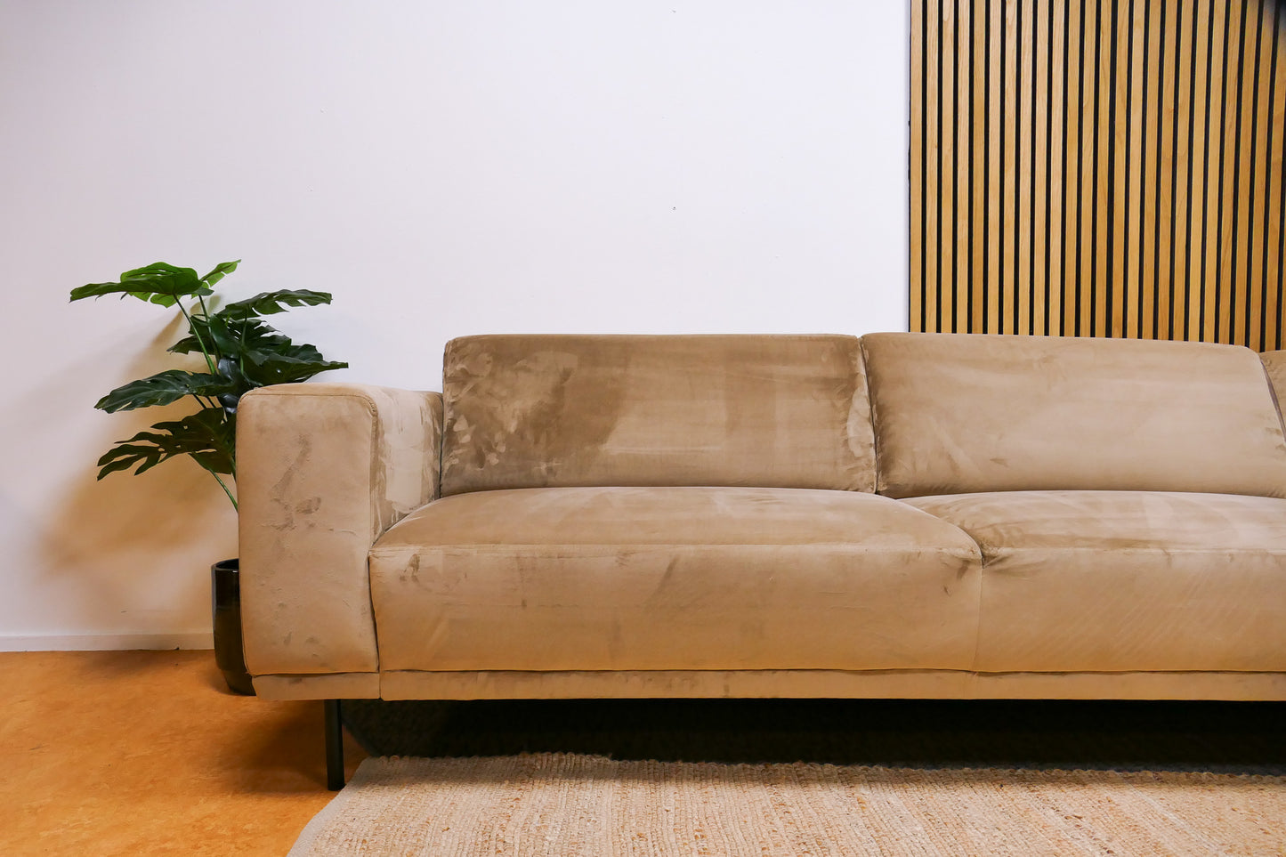 Refurbished Zitmaxx Hoekbank Taupe