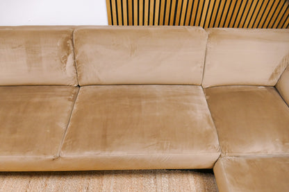 Refurbished Zitmaxx Hoekbank Taupe