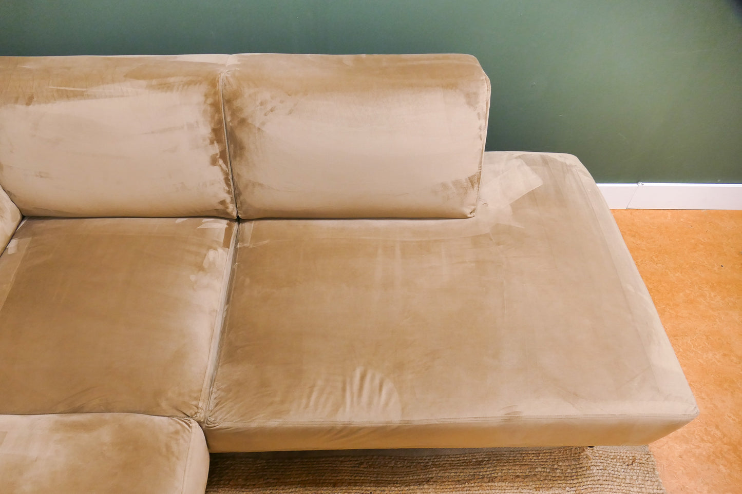 Refurbished Zitmaxx Hoekbank Taupe