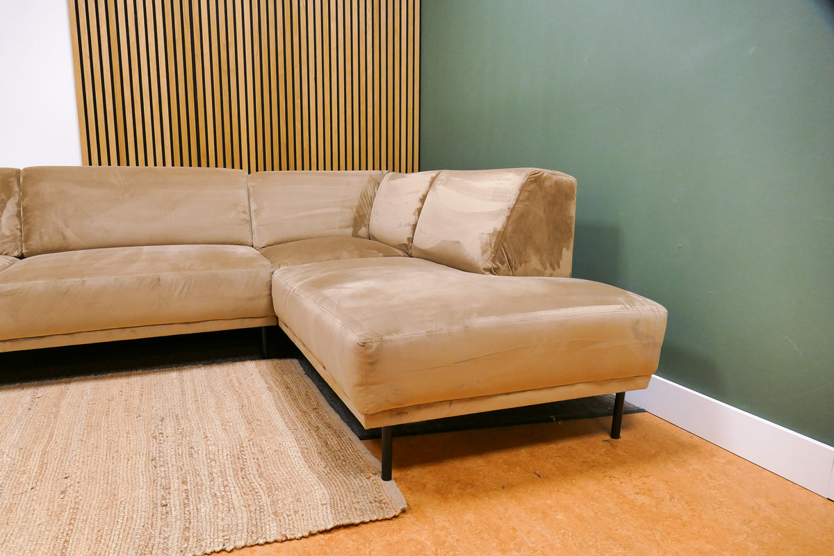 Refurbished Zitmaxx Hoekbank Taupe