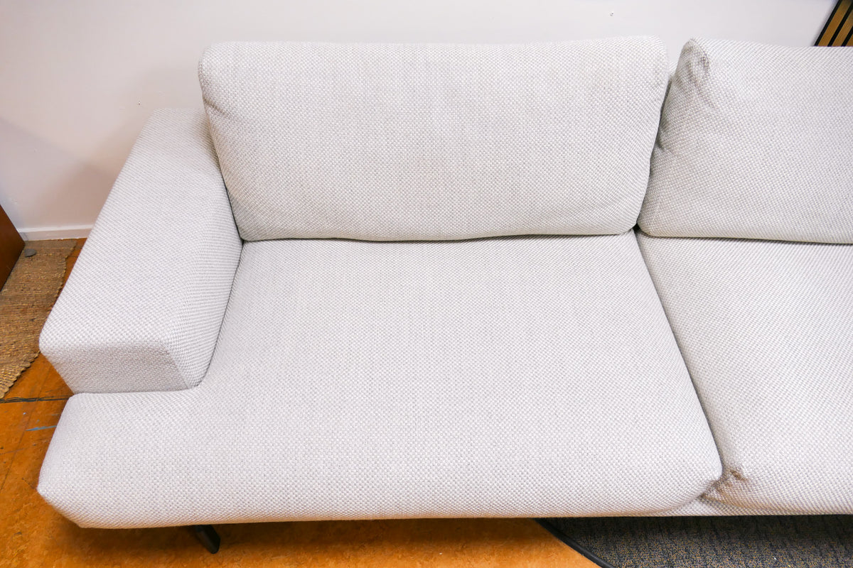 Refurbished Chaise Longue XL Loft Bobbie Lichtgrijs