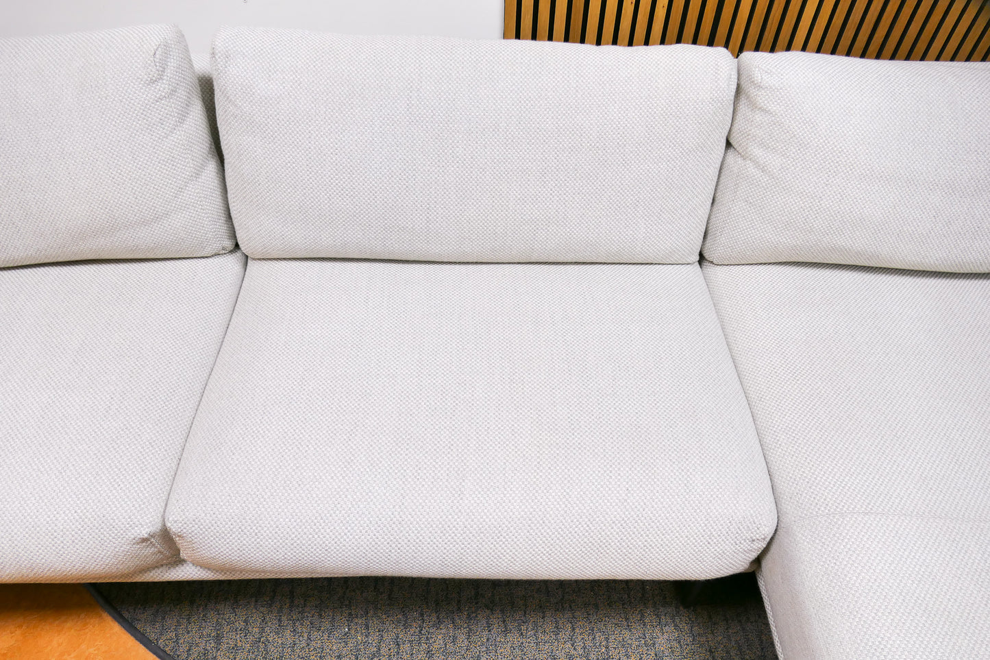 Refurbished Chaise Longue XL Loft Bobbie Lichtgrijs