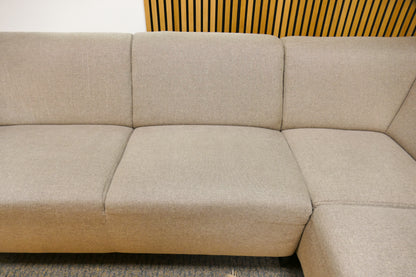 Refurbished Modern Hoekbank Taupe