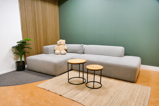 Refurbished 4x6 Sofa X6 Lichtgrijs