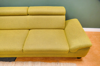 Refurbished Montel Hoekbank Chicago Geel