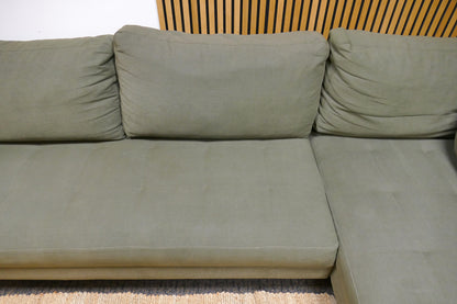 Refurbished Hoekbank Goossens Coco Groen