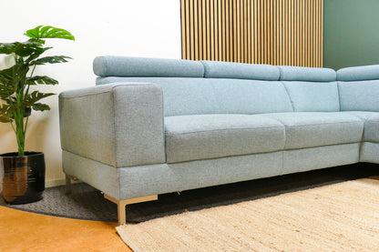 Refurbished Montel Hoekbank Tosca Lichtblauw