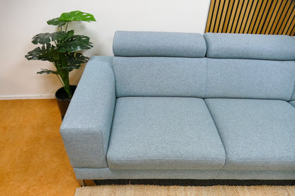 Refurbished Montel Hoekbank Tosca Lichtblauw