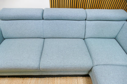 Refurbished Montel Hoekbank Tosca Lichtblauw