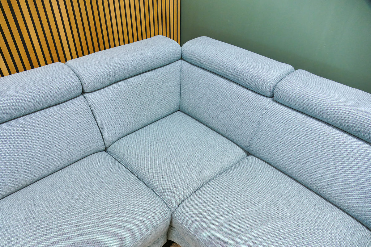 Refurbished Montel Hoekbank Tosca Lichtblauw