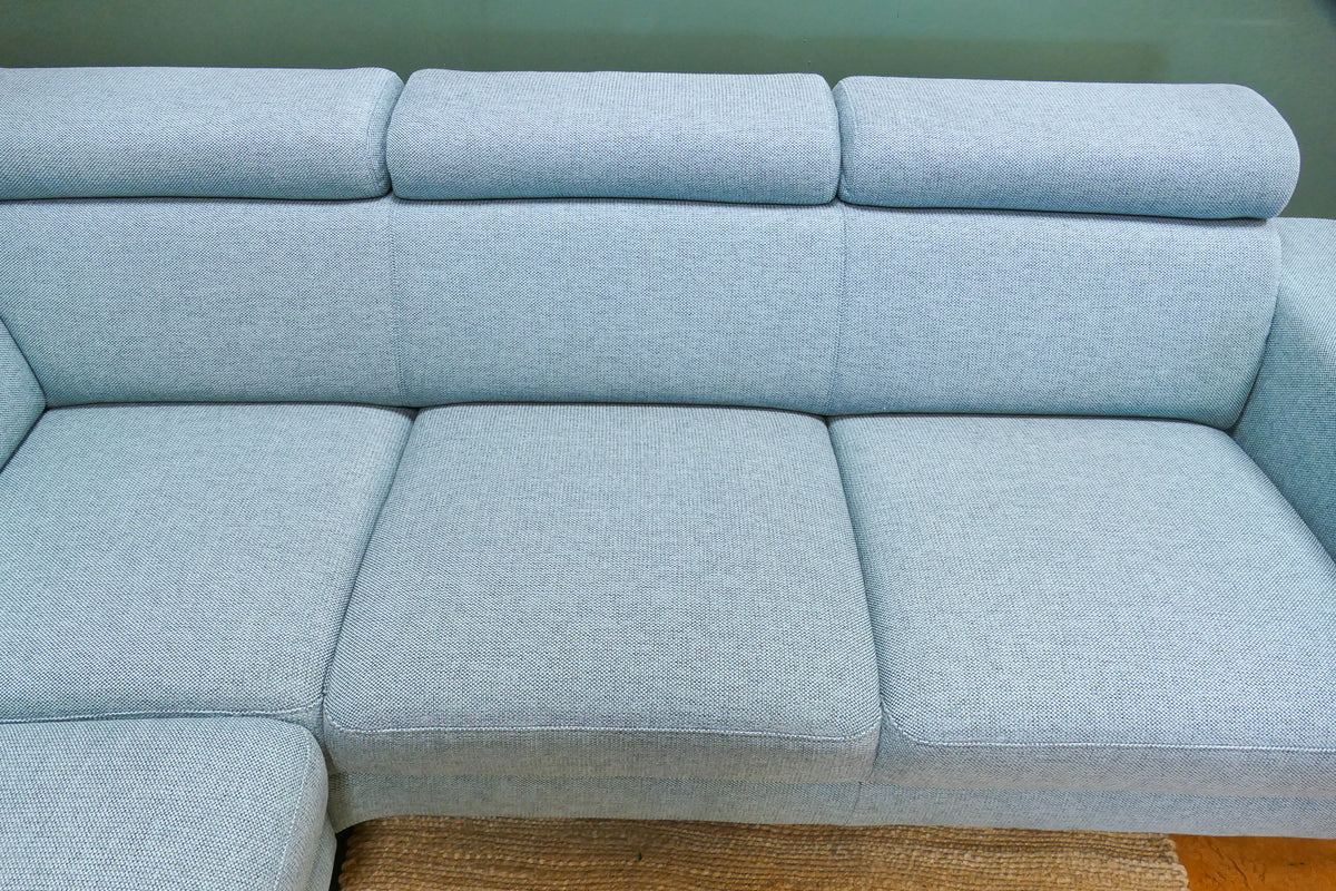 Refurbished Montel Hoekbank Tosca Lichtblauw