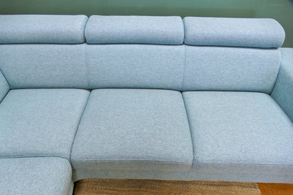 Refurbished Montel Hoekbank Tosca Lichtblauw