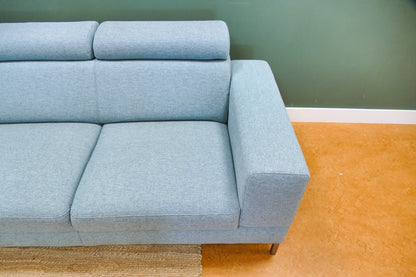 Refurbished Montel Hoekbank Tosca Lichtblauw