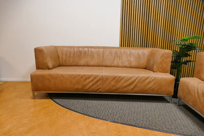Refurbished Koinor Set Cognac Leer