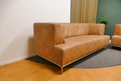 Refurbished Koinor Set Cognac Leer