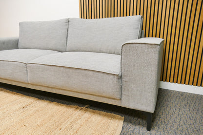 Refurbished 3-Zits Bank Profijt Meubel Lichtgrijs Gemêleerd