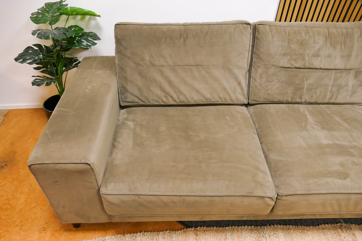 Refurbished Room108 Chaise Longue Bruin Groen