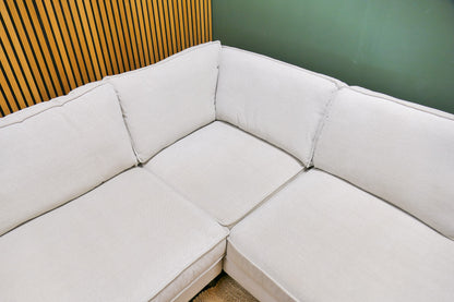 Refurbished Hoekbank Goossens Chambre Beige