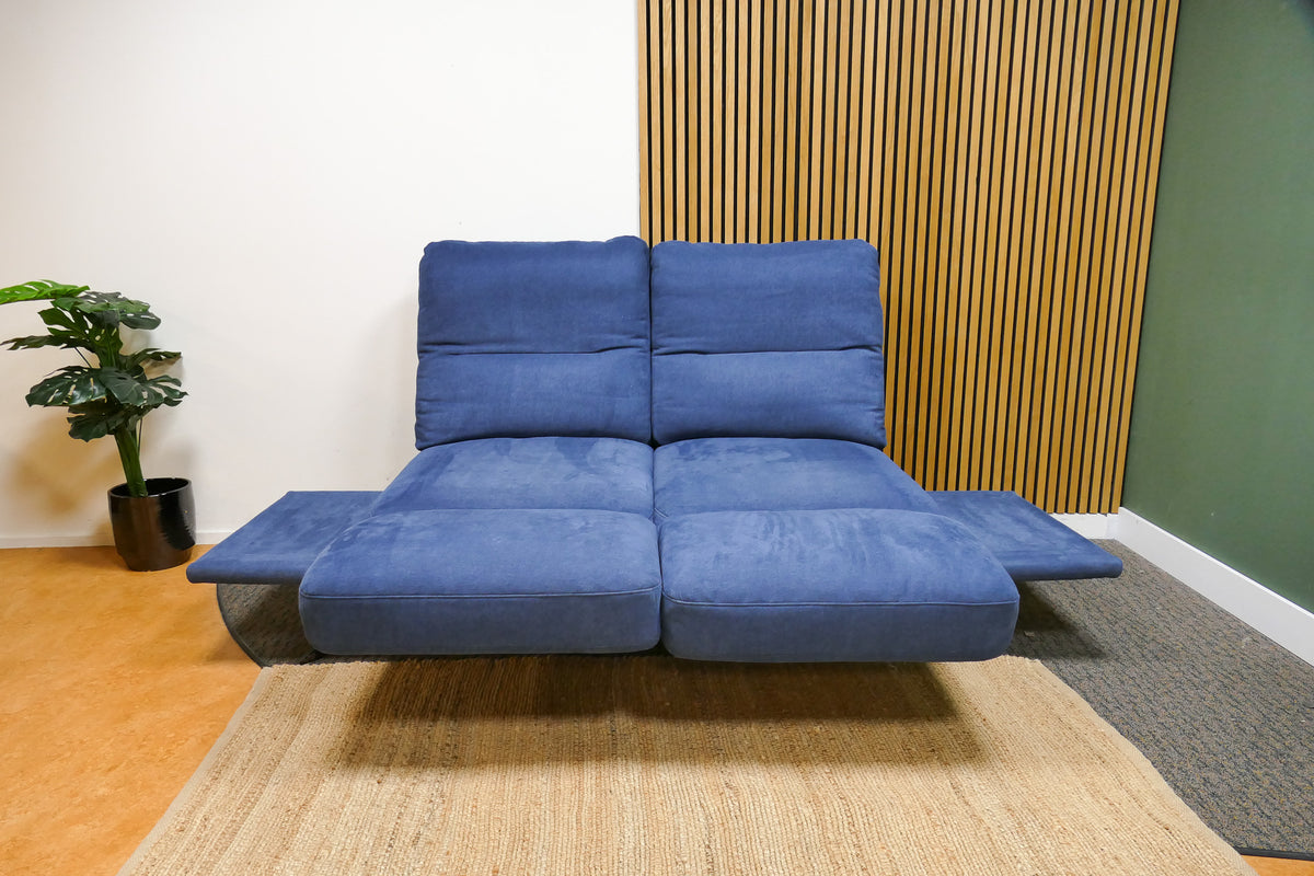 Refurbished Multifunctionele 2 zits Bank Blauw