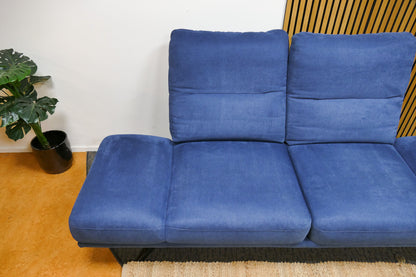 Refurbished Multifunctionele 2 zits Bank Blauw