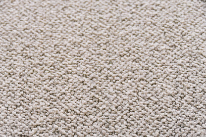 Refurbished Hoekbank Grijs Bouclé