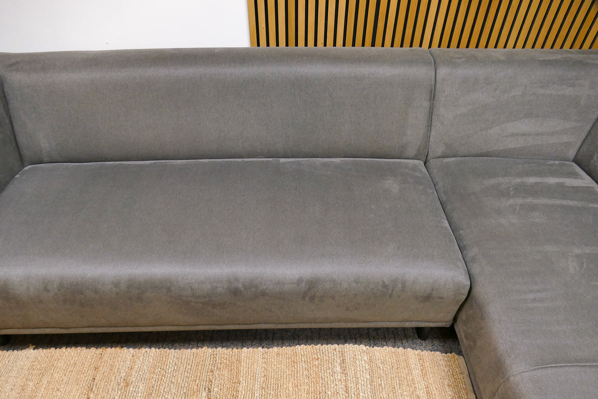 Refurbished Hoekbank Donker Grijs VT Wonen