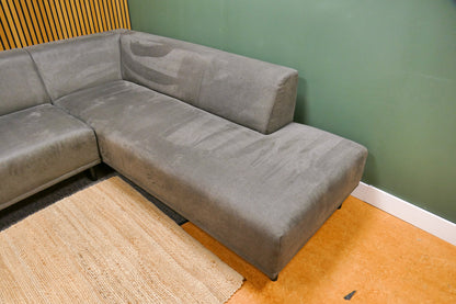 Refurbished Hoekbank Donker Grijs VT Wonen