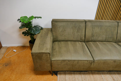 Refurbished Montel Giant 4 Zits Met Hocker Groen