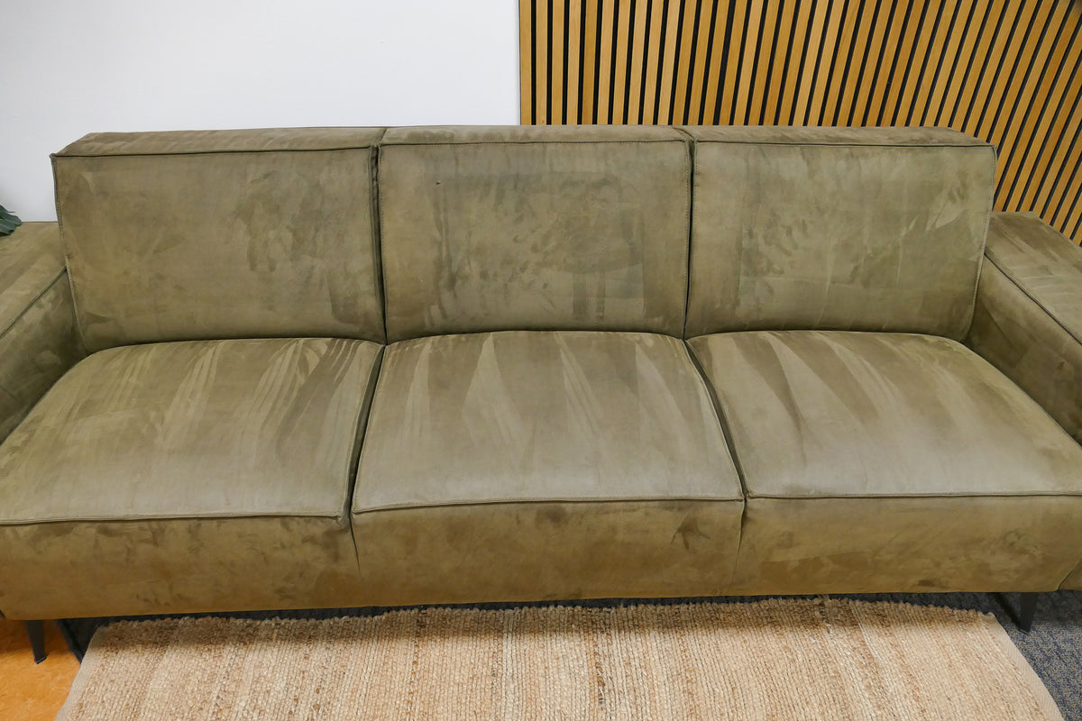 Refurbished Montel Giant 4 Zits Met Hocker Groen