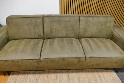 Refurbished Montel Giant 4 Zits Met Hocker Groen
