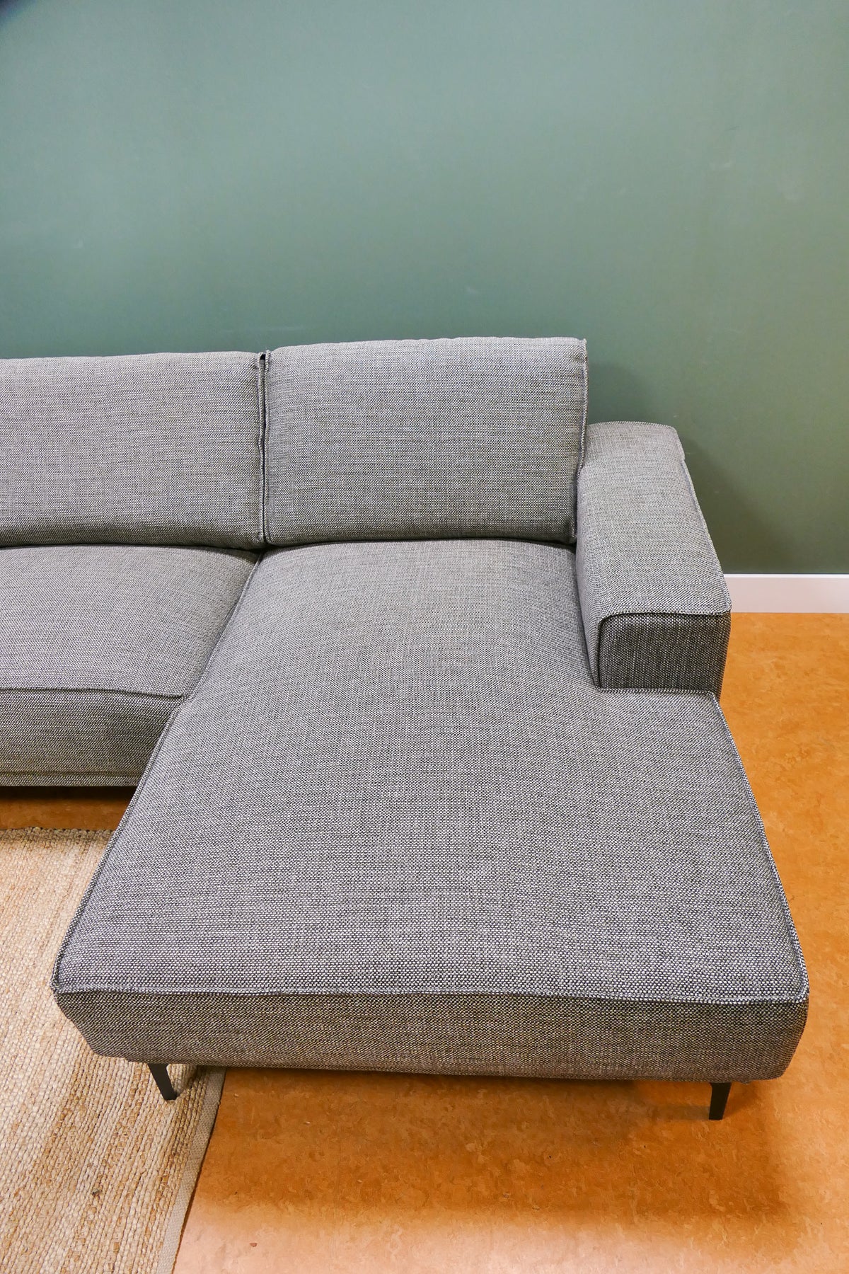 Refurbished ProfijtMeubel U Bank Calira Antraciet