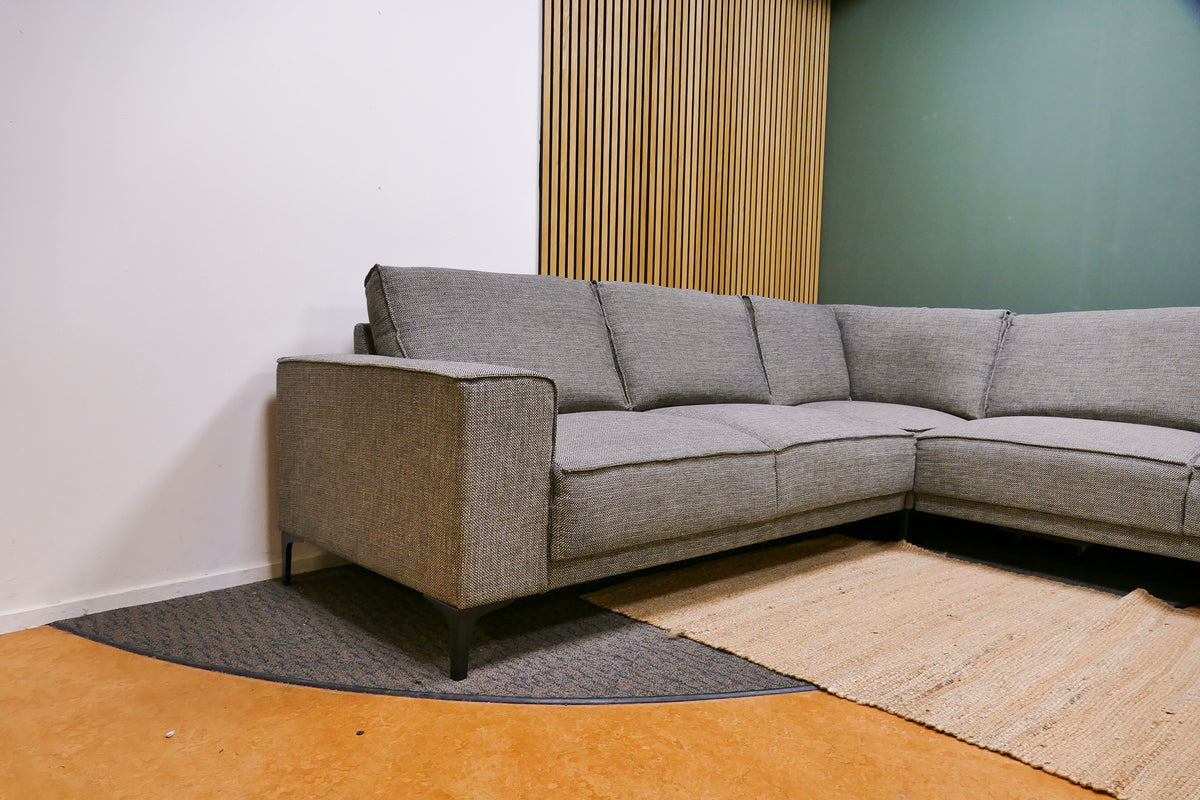Refurbished ProfijtMeubel U Bank Calira Antraciet
