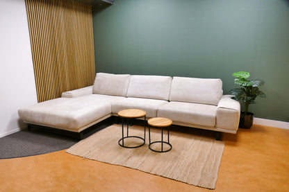 Refurbished Chaise Longue Zitmaxx Gemêleerd Beige