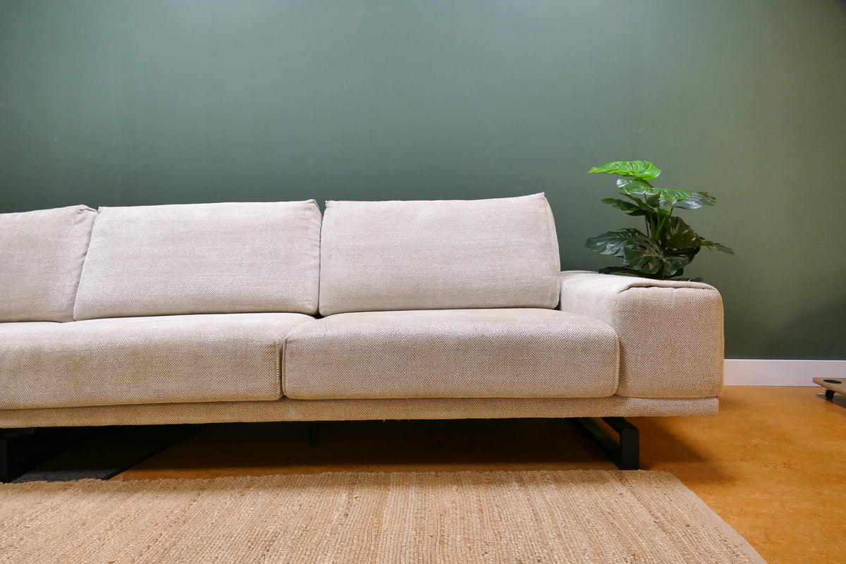 Refurbished Chaise Longue Zitmaxx Gemêleerd Beige