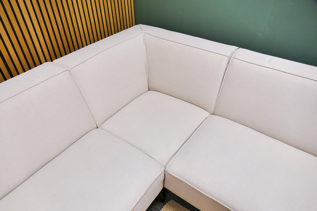 Refurbished Moderne Hoekbank Corné Beige